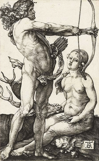 Apollo and Diana Albrecht Durer